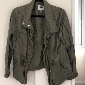 Army green jacket